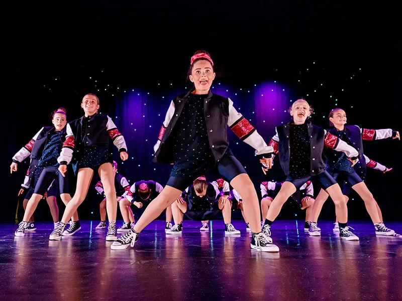 cheer dance show photography