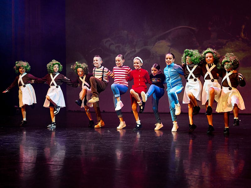 dance school show photography from Wonka routine